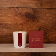 Frosted Cranberry Candle