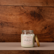 Nutcracker Crème Candle