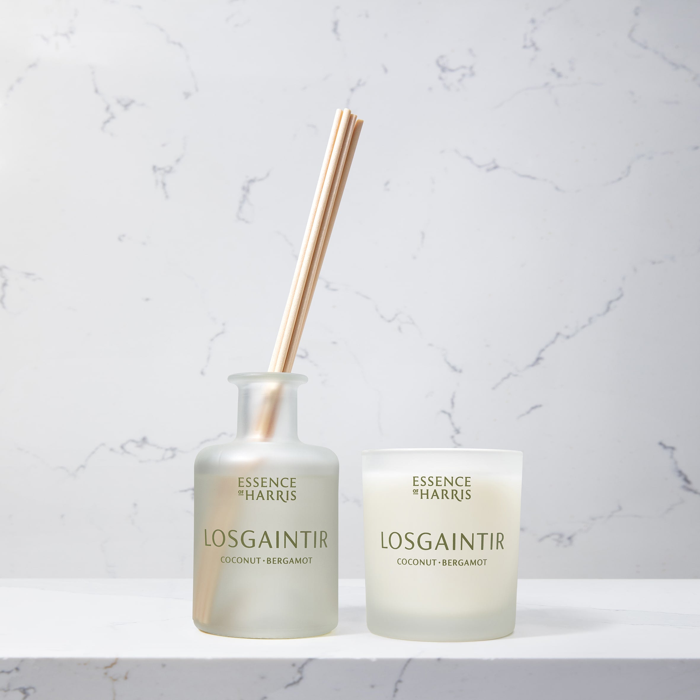 Candle & Reed Diffuser Bundle – Essence of Harris
