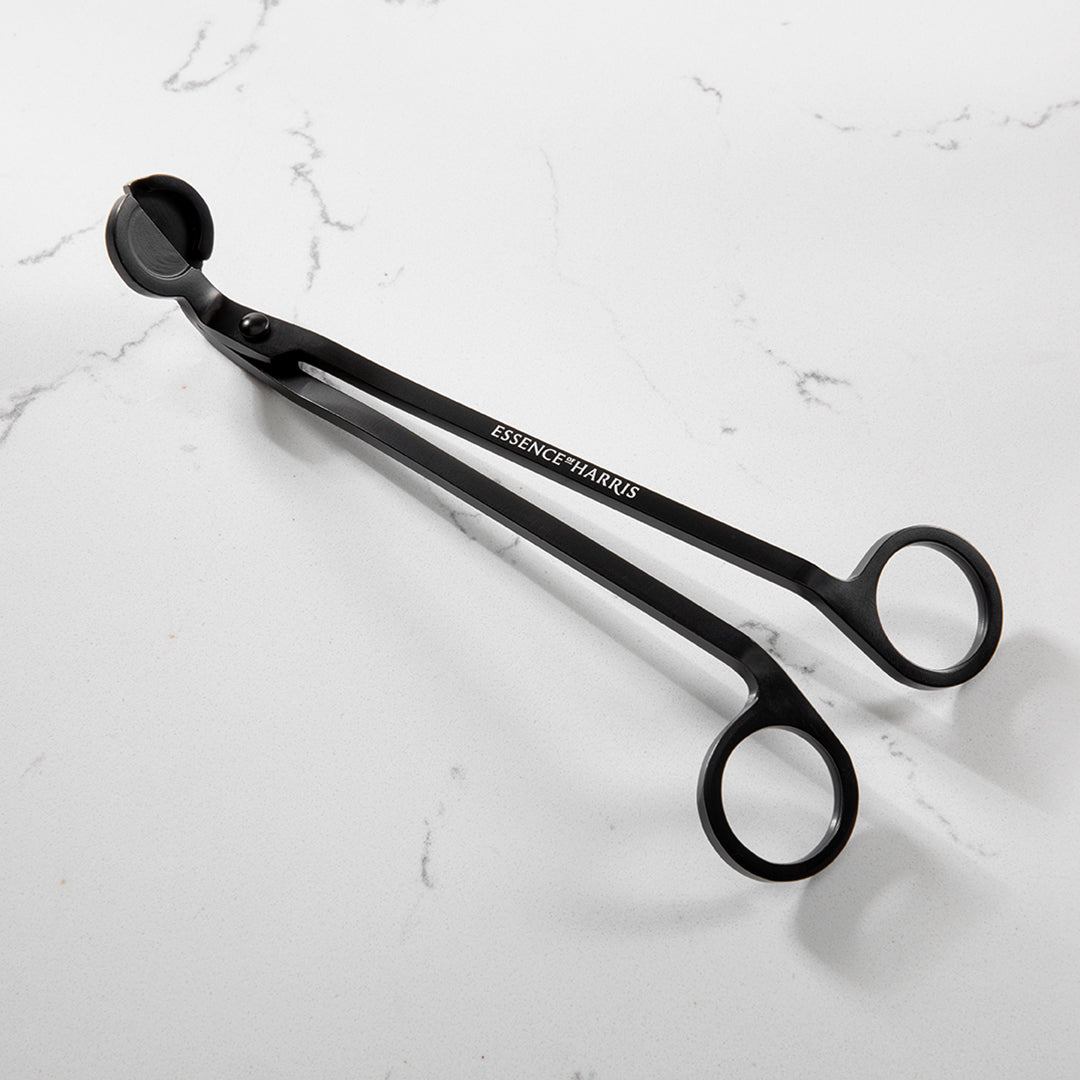 Essence of Harris black metal candle wick trimmers