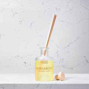 Horgabost, lemongrass and ginger reed diffuser with reeds
