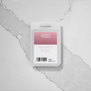 Huisinis, pink pomelo and grapefruit wax melt bar on marble